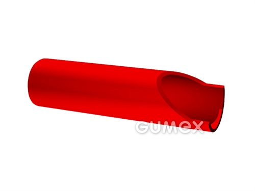 PA Rohr für Luft, 12x1,5mm, 27bar, PA12, -40°C/+80°C, rot, 